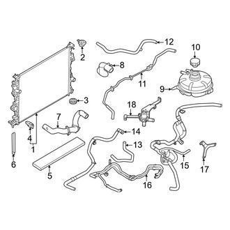 Ford OE - Cooling - Radiator & Components (Tremor)