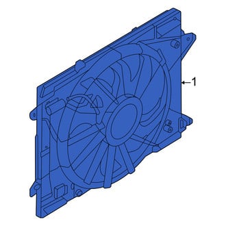 Ford OE - Engine Cooling Fan Assembly