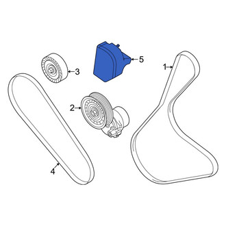 Ford OE - Accessory Drive Belt Cover