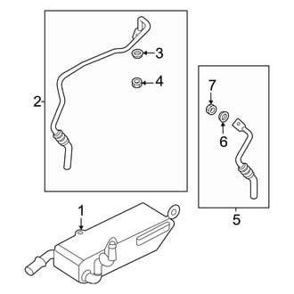 Ford OE - Cooling - Trans Oil Cooler (Lariat / XL / XLT 2.0L)