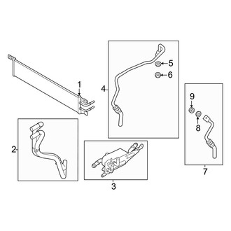 Ford OE - Cooling - Trans Oil Cooler (Tremor)