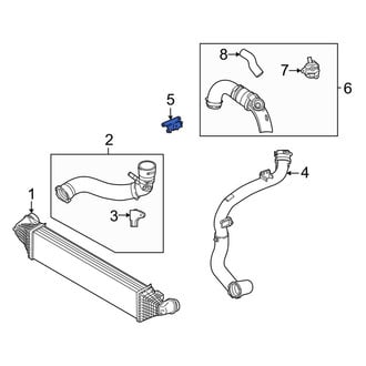 Ford OE - Intercooler Pipe Bracket