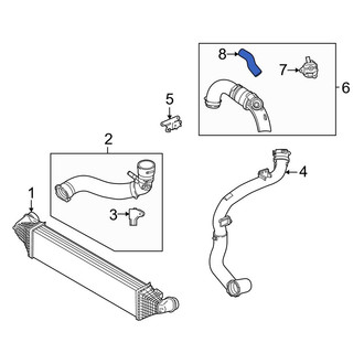 Ford Maverick Intercoolers Air To Water, Front Mount — CARiD