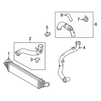 Ford OE - Cooling - Intercooler (2.0L)