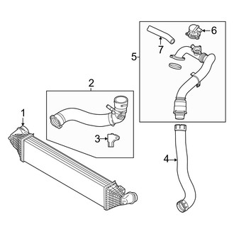 Ford OE - Cooling - Intercooler (Lariat / Lobo / XL / XLT 2.0L)