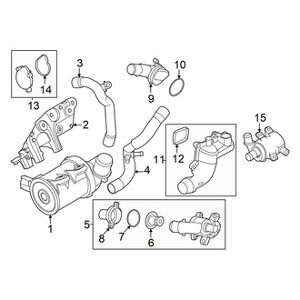 Ford OE - Cooling - Water Pump (2.5L)