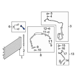 Ford OE - A/C Pipe