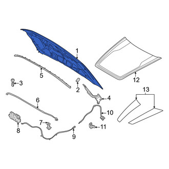 Ford OE - Front Hood Panel