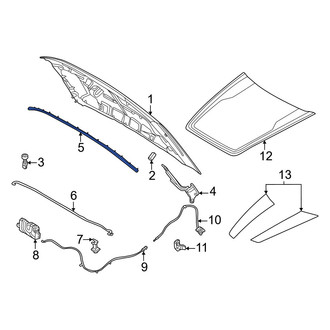 Ford OE - Front Hood Seal