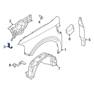 Ford OE - Front Right Fender Bracket