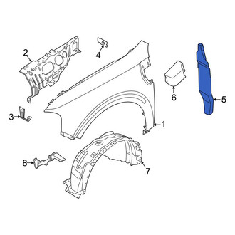 Ford OE - Front Right Fender Insulator