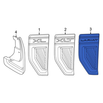 Ford OE - Front Right Fender Emblem