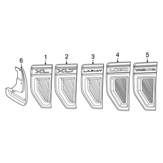 Ford OE - Fender - Exterior Trim