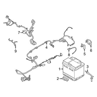 Ford OE - Electrical - Battery (Conventional), (2.5L)