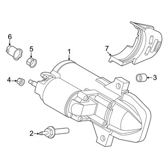 Ford OE - Electrical - Starter (2.0L)