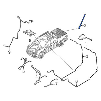 Ford OE - Radio Antenna Mast