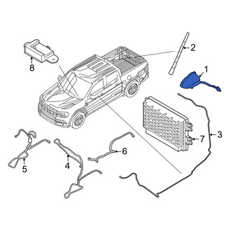 Ford OE - Radio Antenna Base