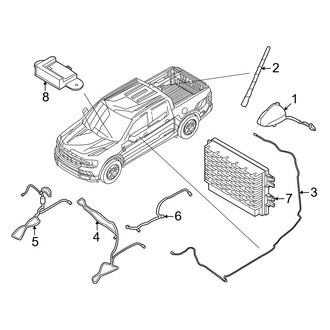 Ford OE - Electrical - Antenna