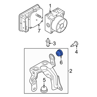 Ford OE - ABS Modulator Insulator