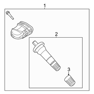 Ford OE - Electrical - Tire Pressure Monitor Components (Lariat / XL / XLT)
