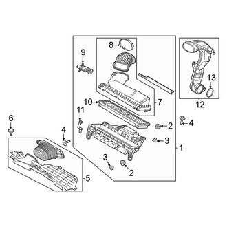 Ford OE - Engine / Transaxle - Air Intake (2.0L)