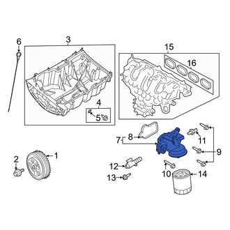 Ford OE - Engine Oil Filter Adapter