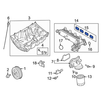 Ford OE - Engine Intake Manifold Gasket