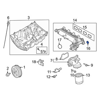 Ford OE - Engine Intake Manifold Gasket
