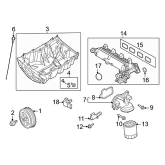 Ford OE - Engine / Transaxle - Engine Parts (2.0L)