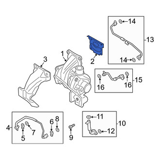 Ford OE - Turbocharger Gasket