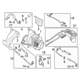 Ford OE - Engine / Transaxle - Turbocharger & Components