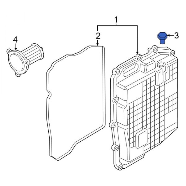 Automatic Transmission Cover Fluid Filler Plug