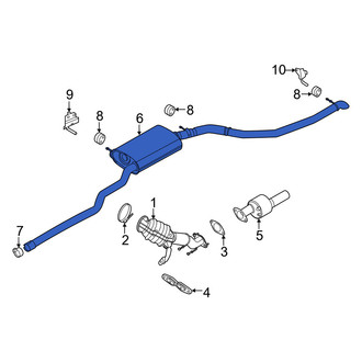 Ford OE - Exhaust Muffler