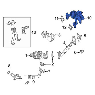 Ford OE - Exhaust Gas Recirculation (EGR) Cooler