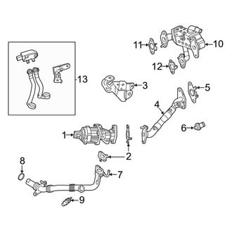 Ford OE - Emission System - EGR System (2.0L)