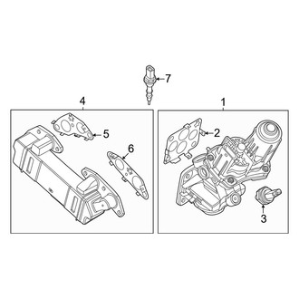 Ford OE - Emission System - EGR System (2.0L)
