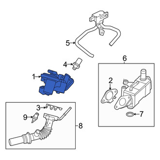 Ford OE - Exhaust Gas Recirculation (EGR) Valve