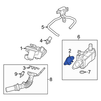 Ford OE - Exhaust Gas Recirculation (EGR) Valve Gasket