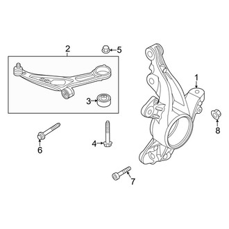 Ford OE - Front Suspension - Suspension Components (Lariat / XL / XLT)