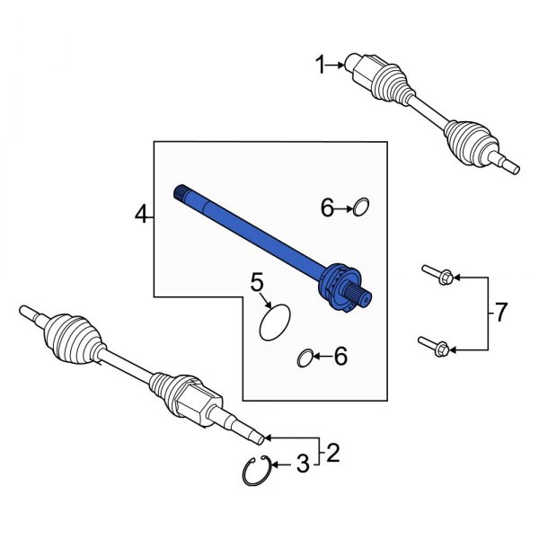 CV Intermediate Shaft