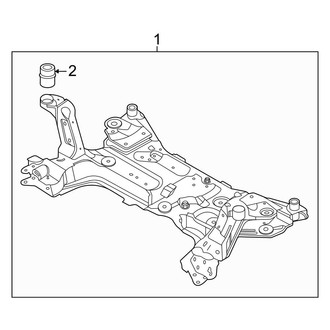 Ford OE - Front Suspension - Suspension Mounting