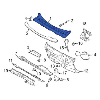Ford OE - Cowl Cover