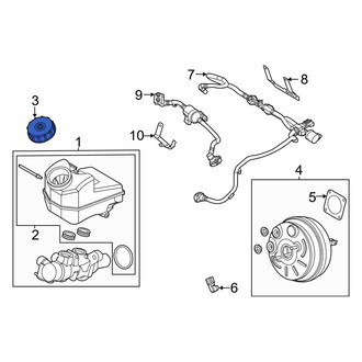 Ford OE - Brake Master Cylinder Reservoir Cap
