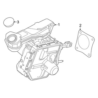 Ford OE - Cowl - Components on Dash Panel (With Electric Booster)