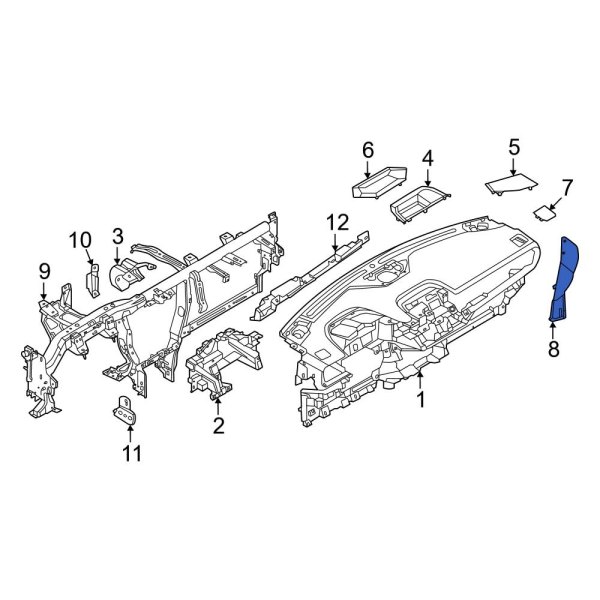 Instrument Panel Side Cover