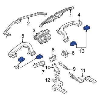 Ford OE - Dashboard Air Vent