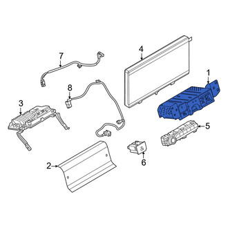 Ford OE - Radio Control Unit