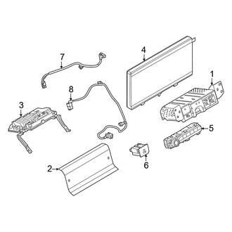 Ford OE - Instrument Panel - Sound System (Receiver)