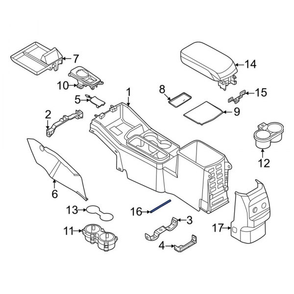 Console Hinge Pin