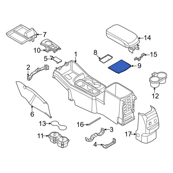 Console Mat